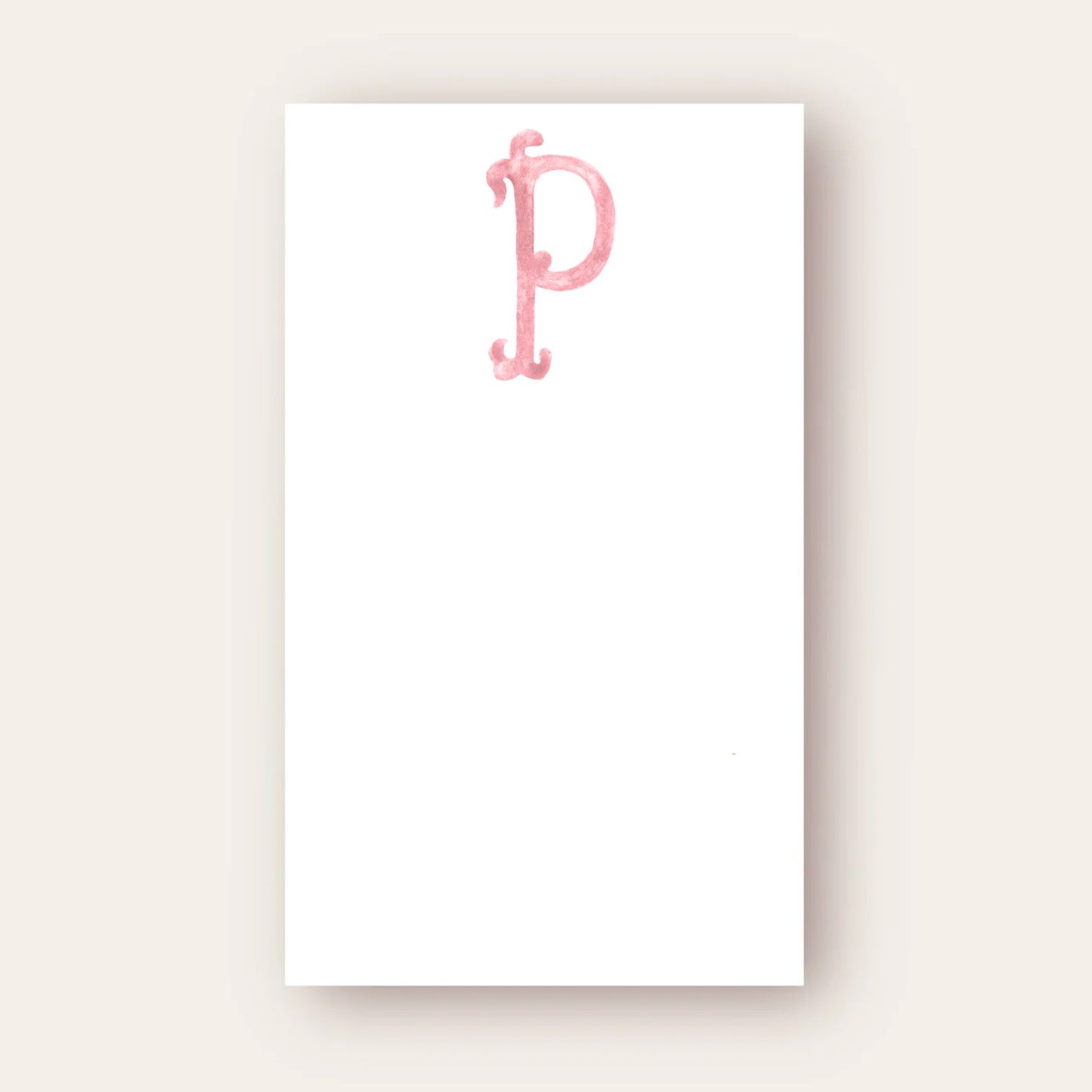 Monogram Skinny Chunk Notepad