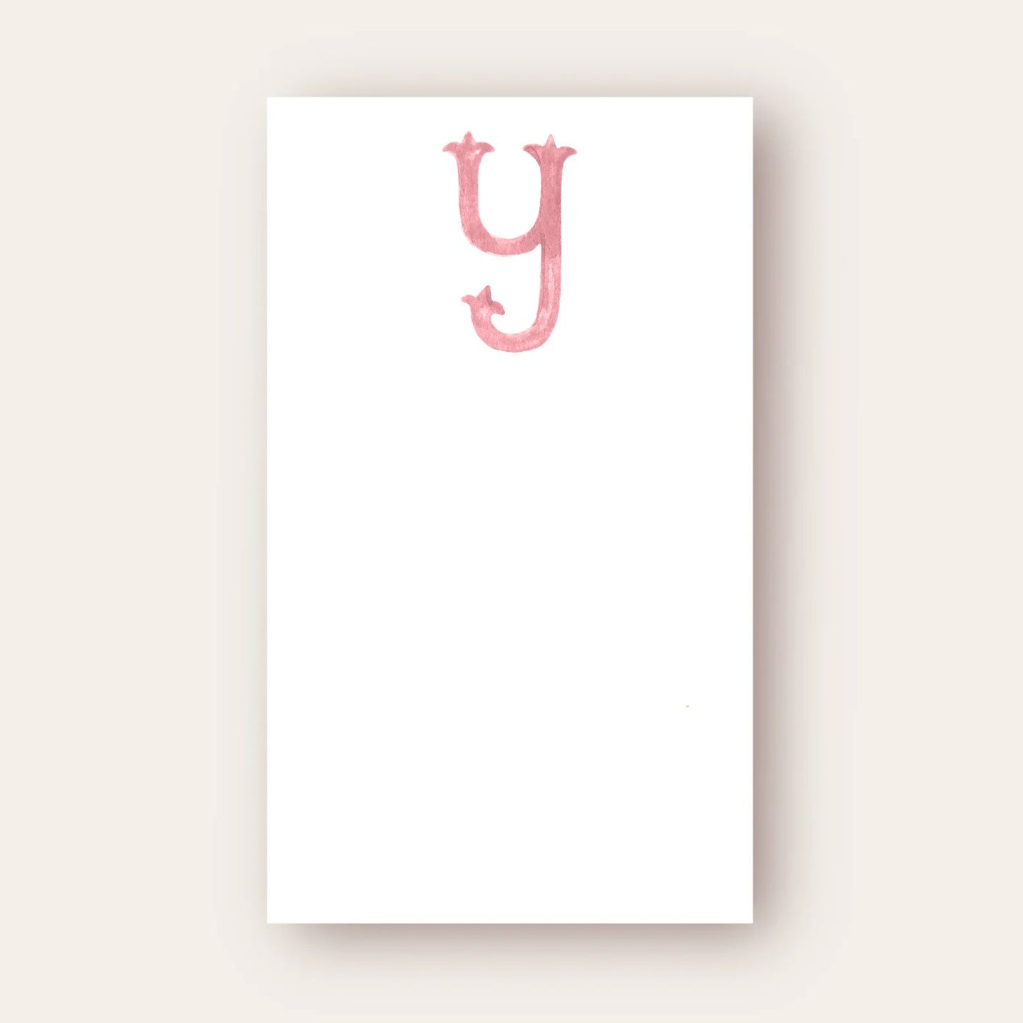 Monogram Skinny Chunk Notepad