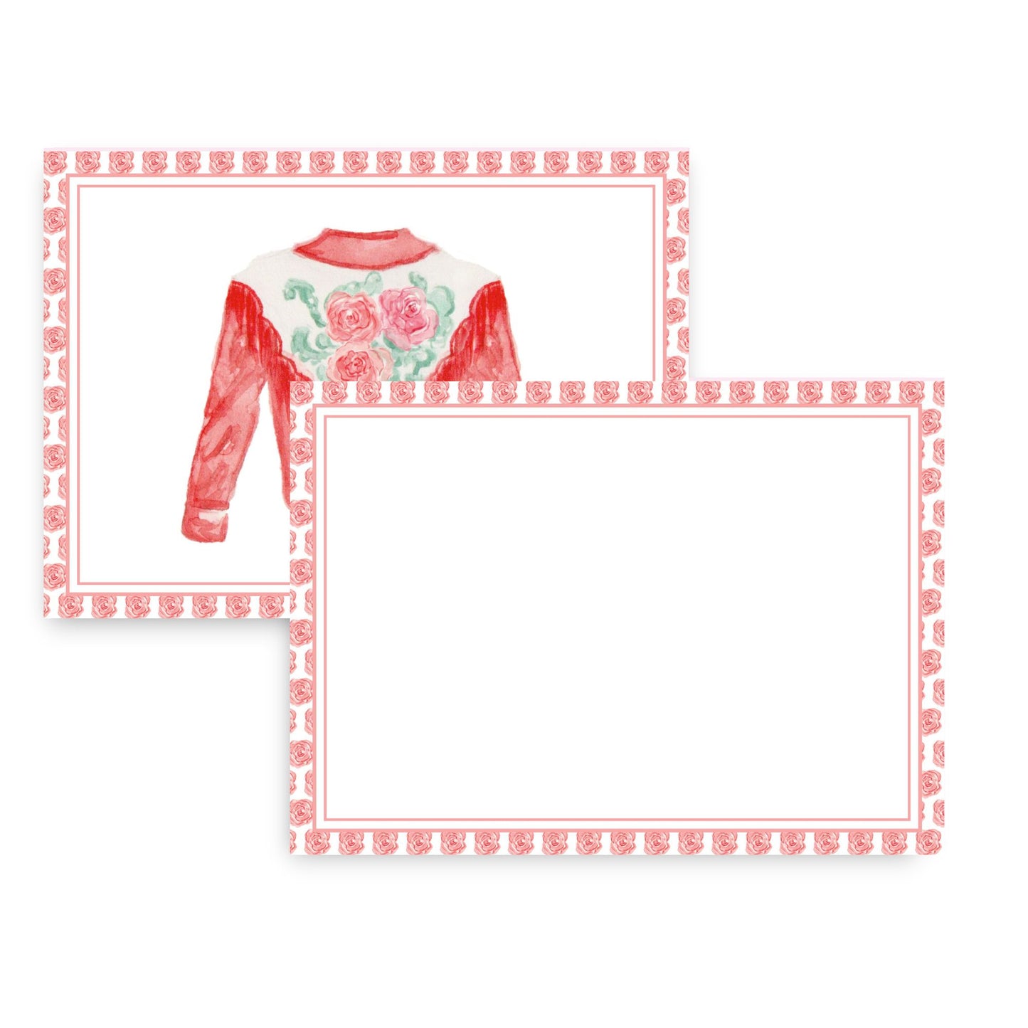 Rosie Red Jacket Stationery Set