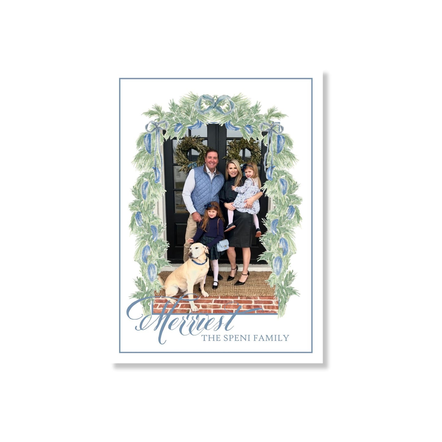 Does the Garland Come With It? Holiday Card