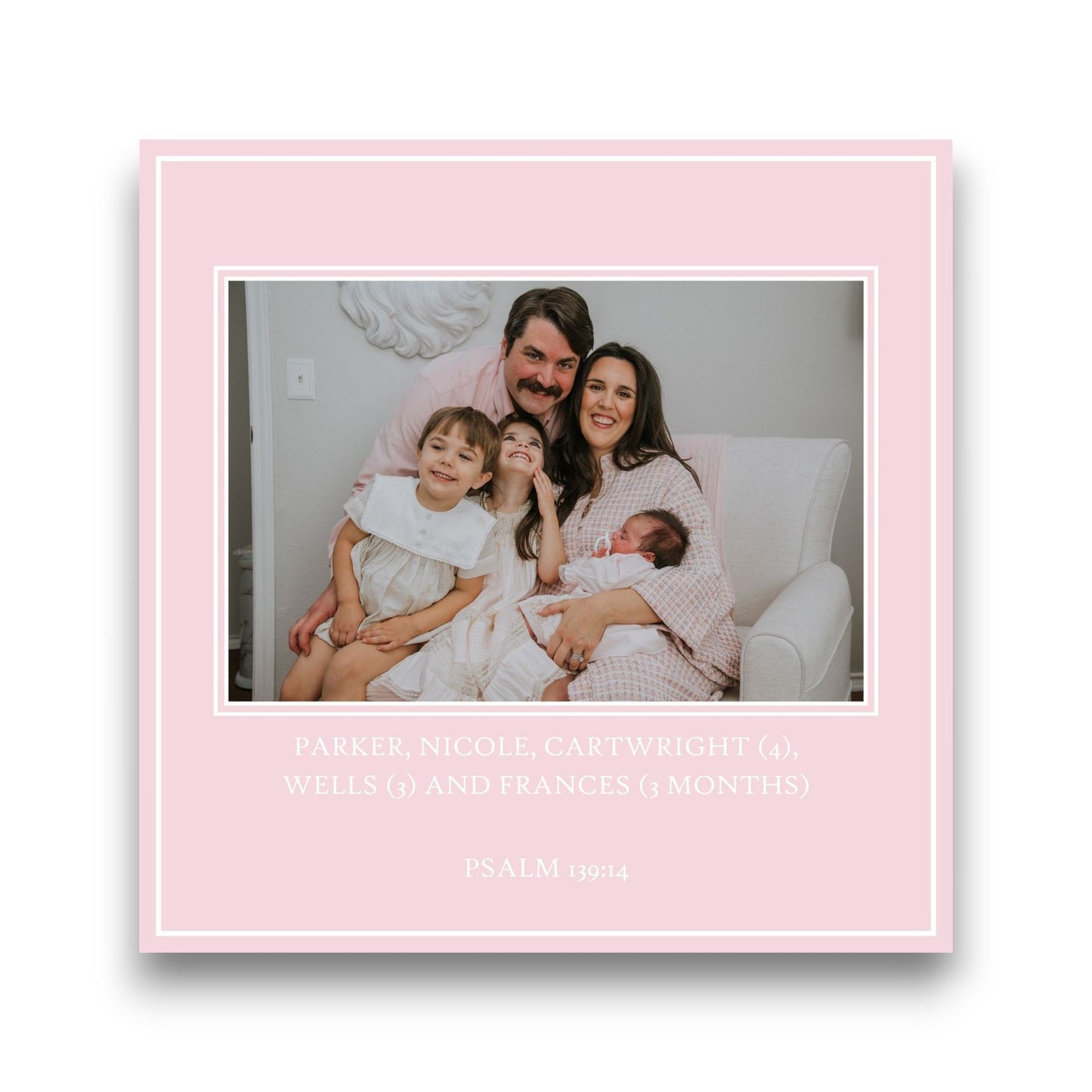 Frances Carlisle's Sweetest & Square Baby Announcement