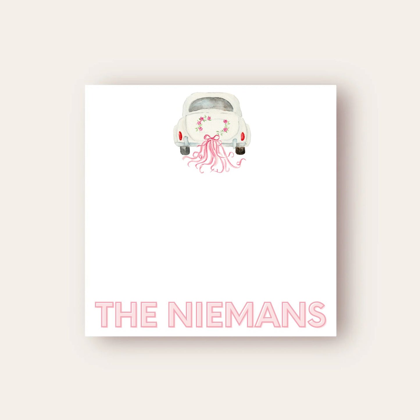 Newlyweds Baby Chunk Notepad