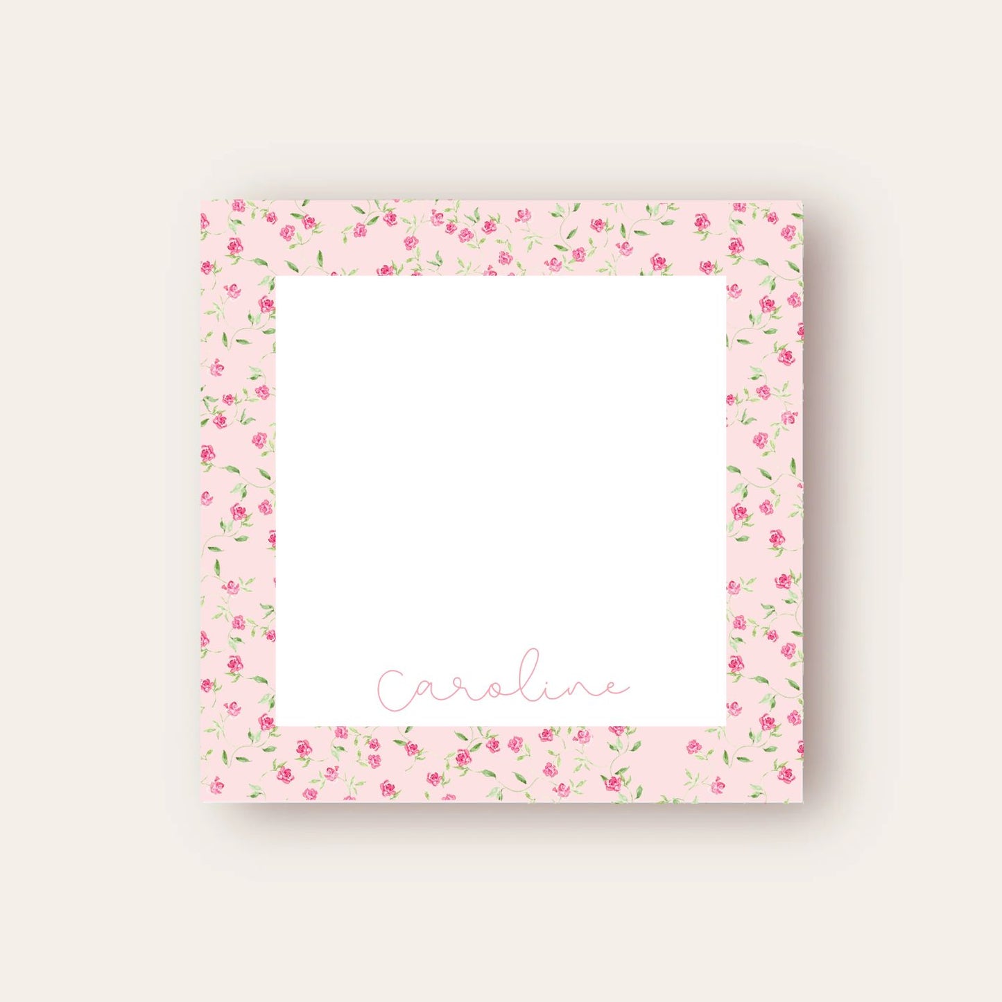 Rose Garden Baby Chunk Notepad