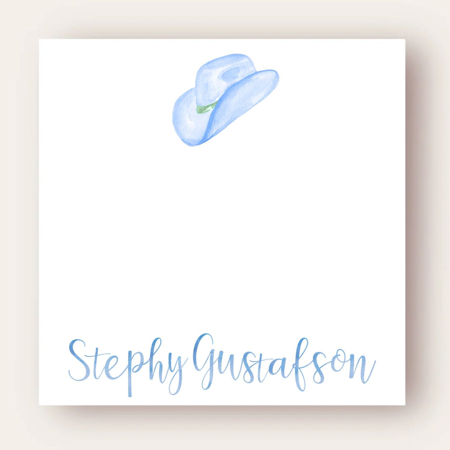 Dear John Hat Big Chunky Notepad