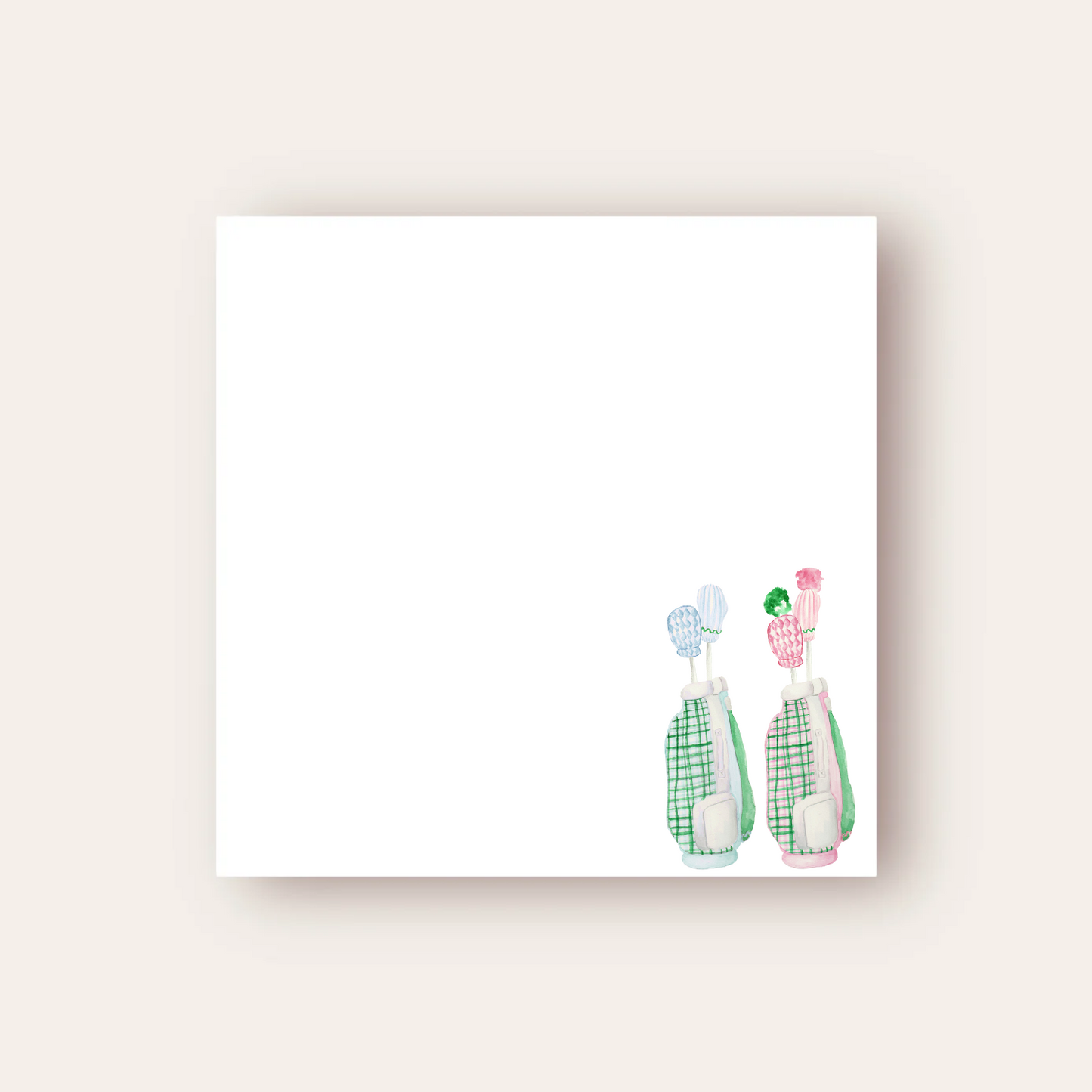 Golf Bags Baby Chunk Notepad