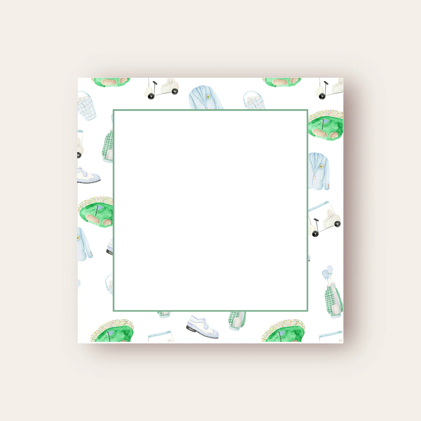 Monogram Skinny Chunk Notepad