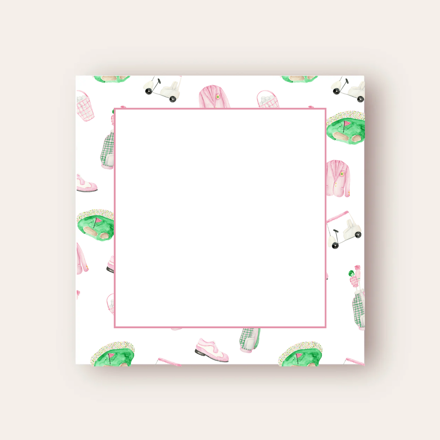 Monogram Skinny Chunk Notepad