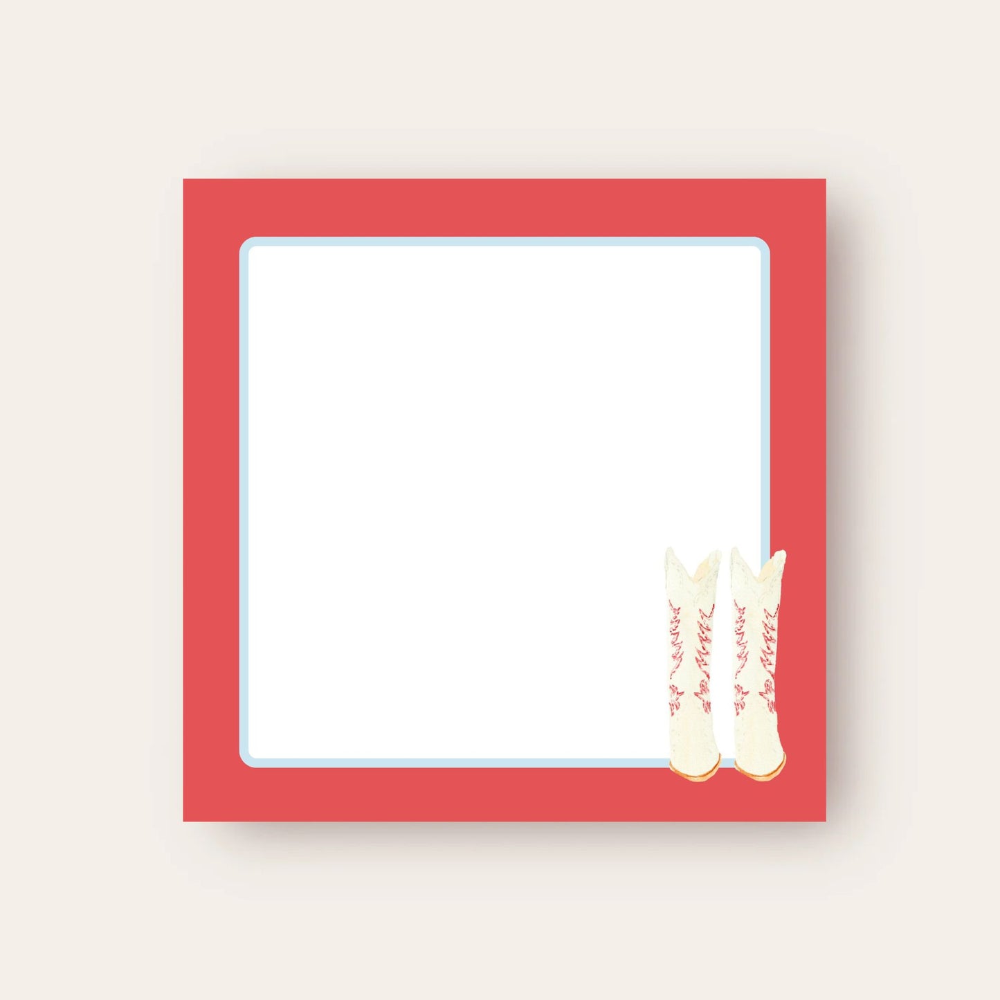 Gimme the Boots & Baby Chunk Notepad