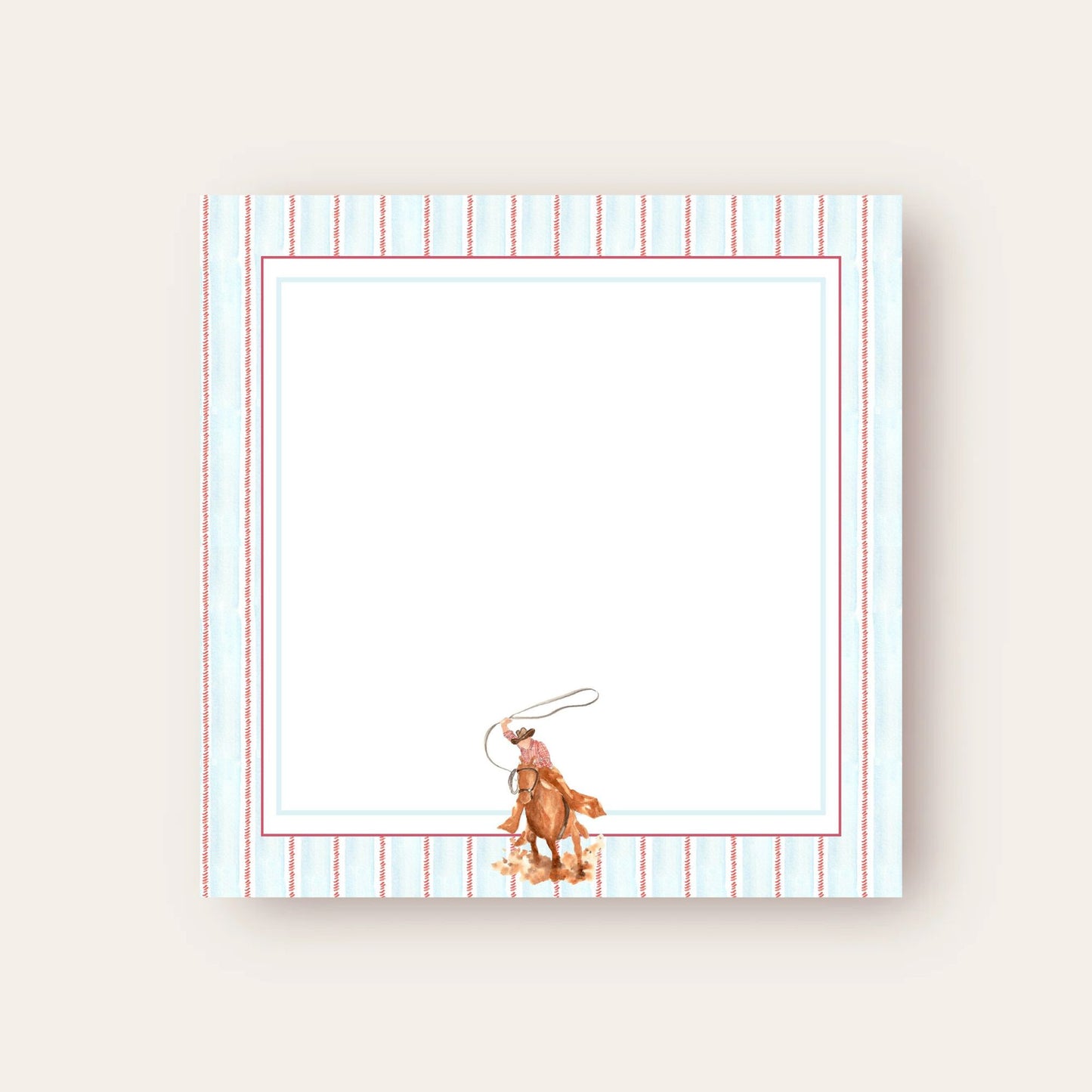 The Cowboy Baby Chunk Notepad