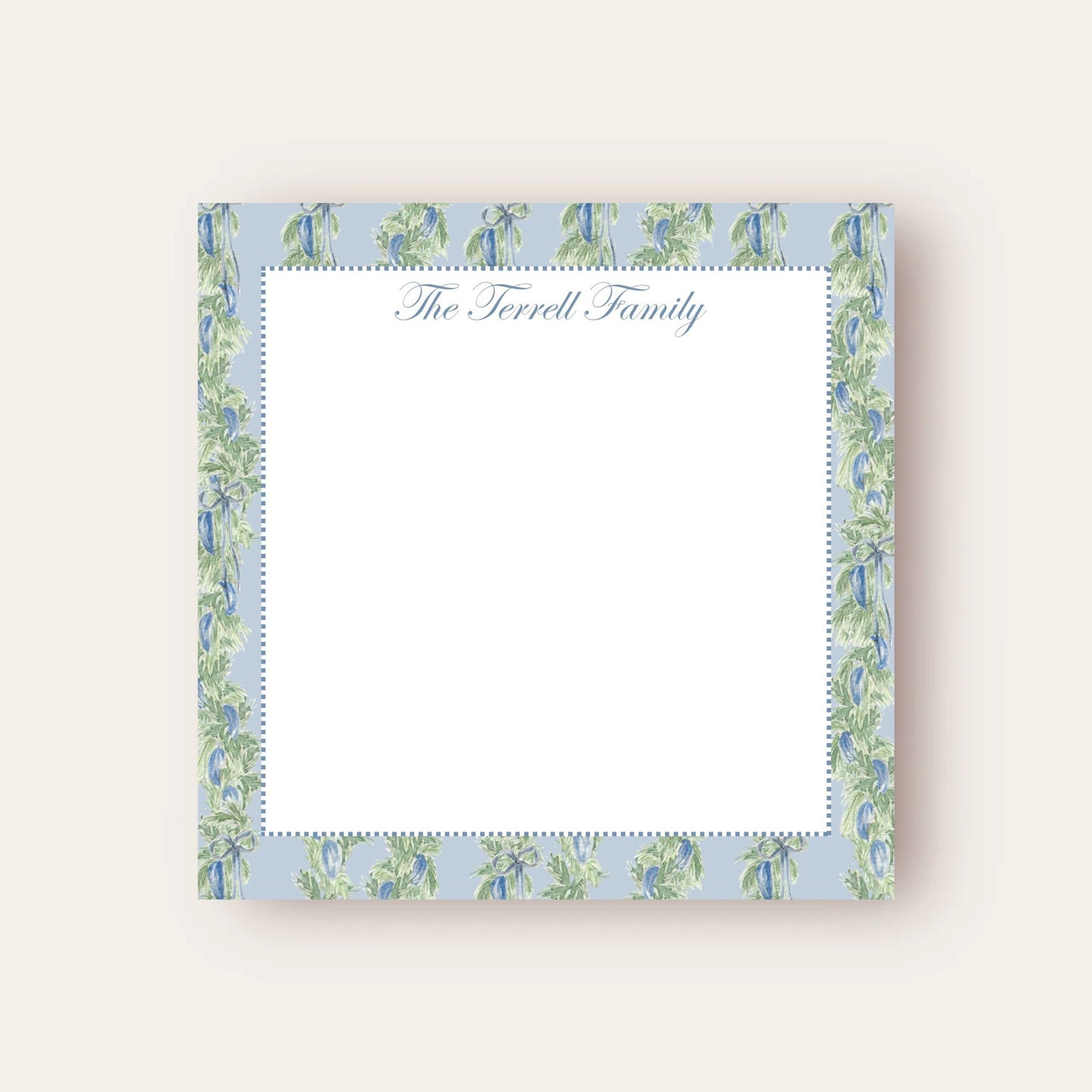 Stephy's House Garland Baby Chunk Notepad