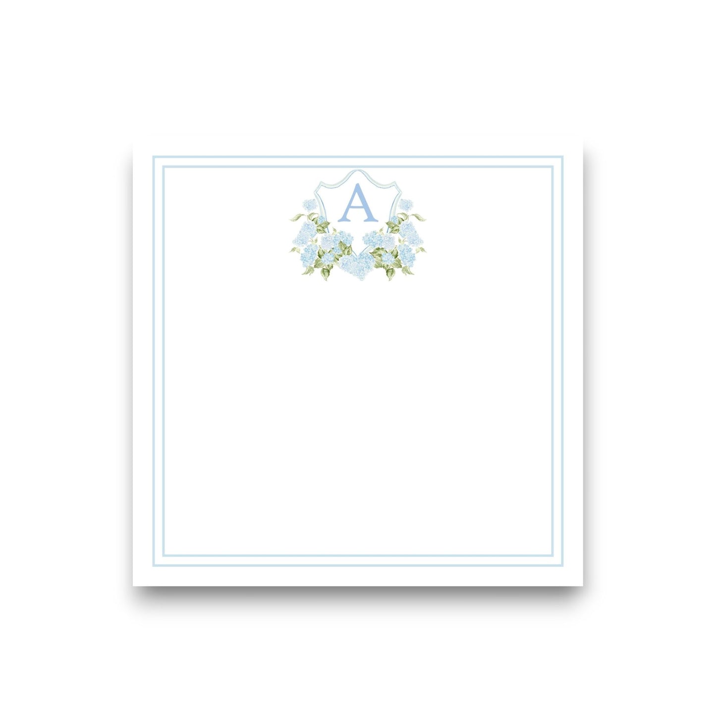Hydrangea Crest Baby Chunk Notepad