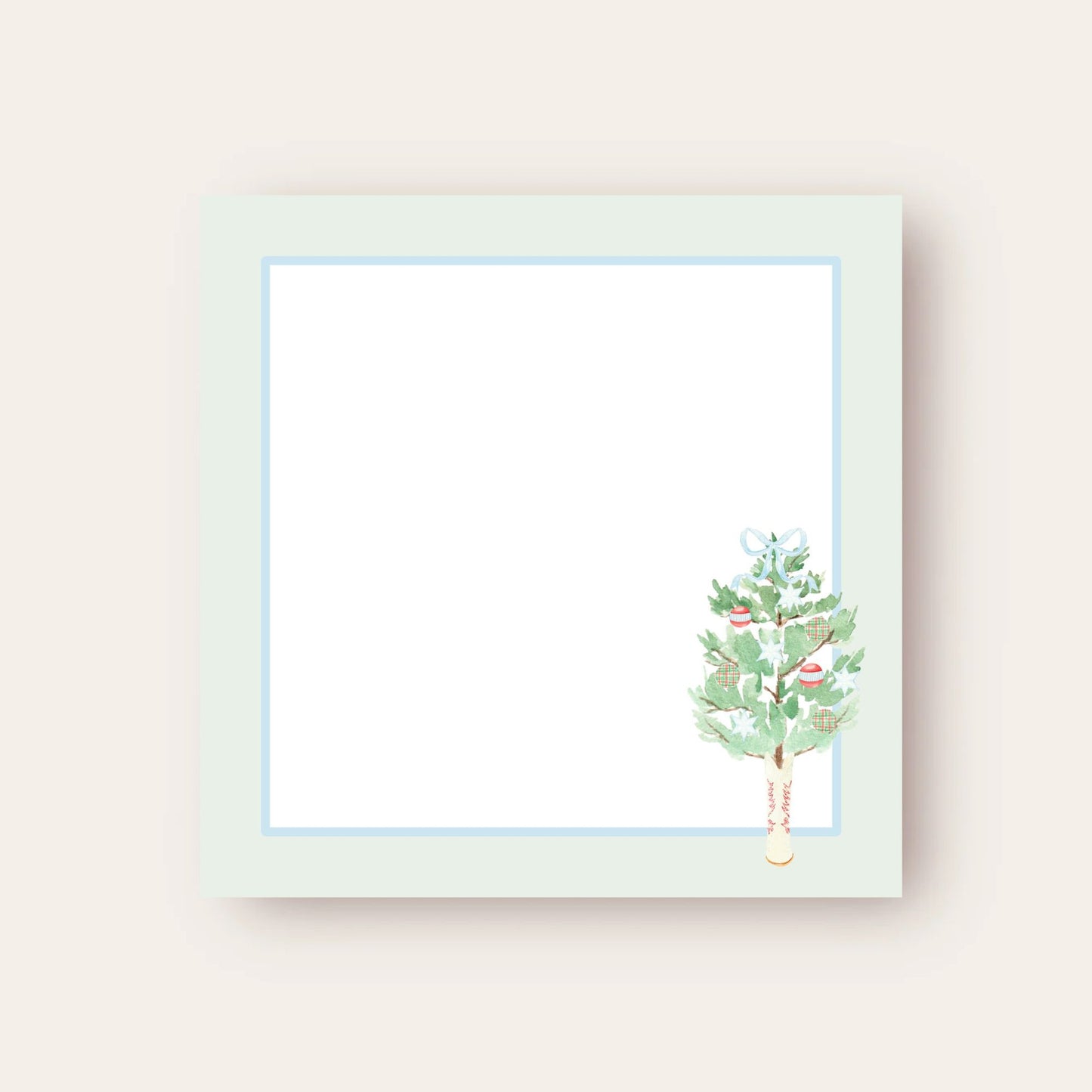 Cowboy Boot and Tree Baby Chunk Notepad