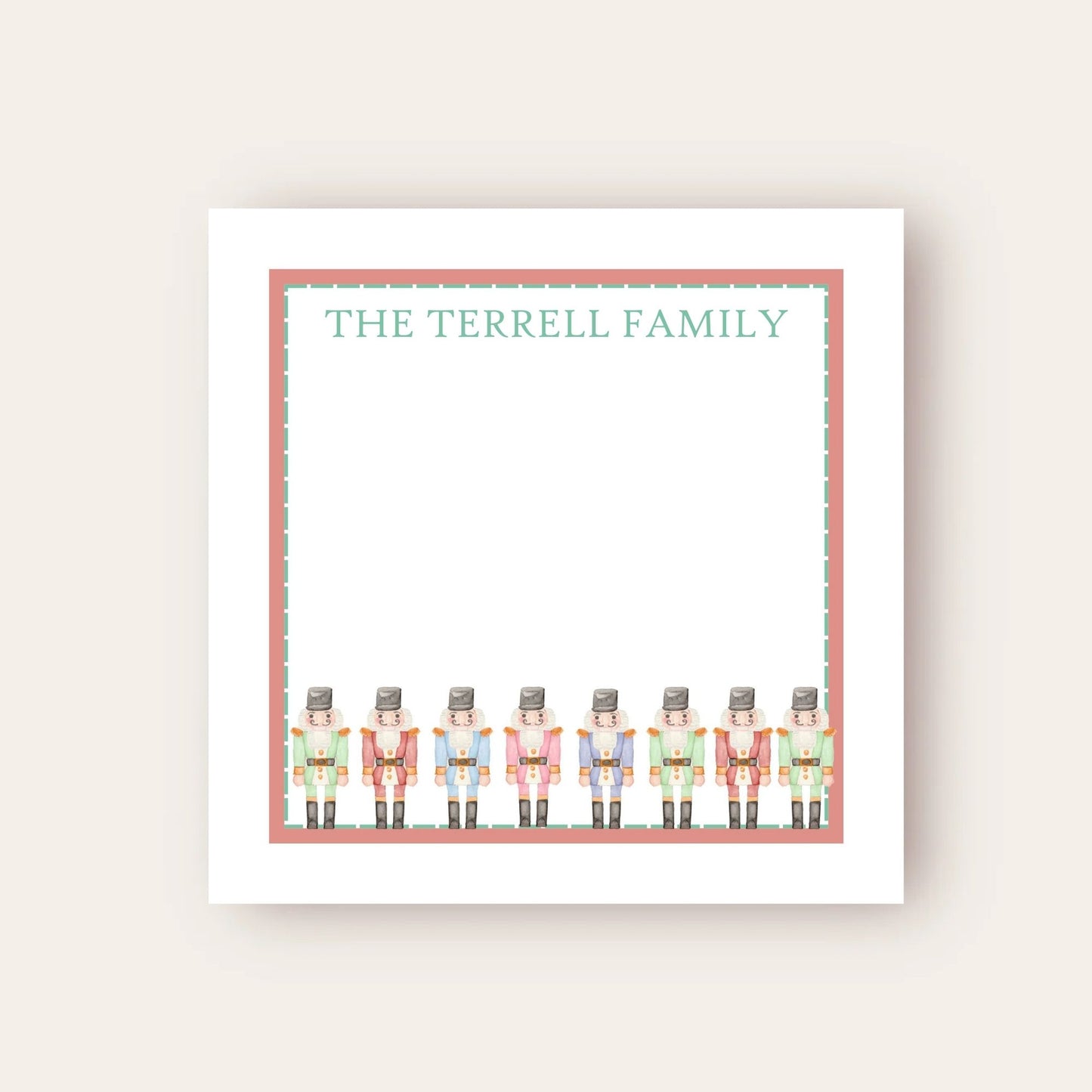 Gus Loves Nutcrackers Baby Chunk Notepad