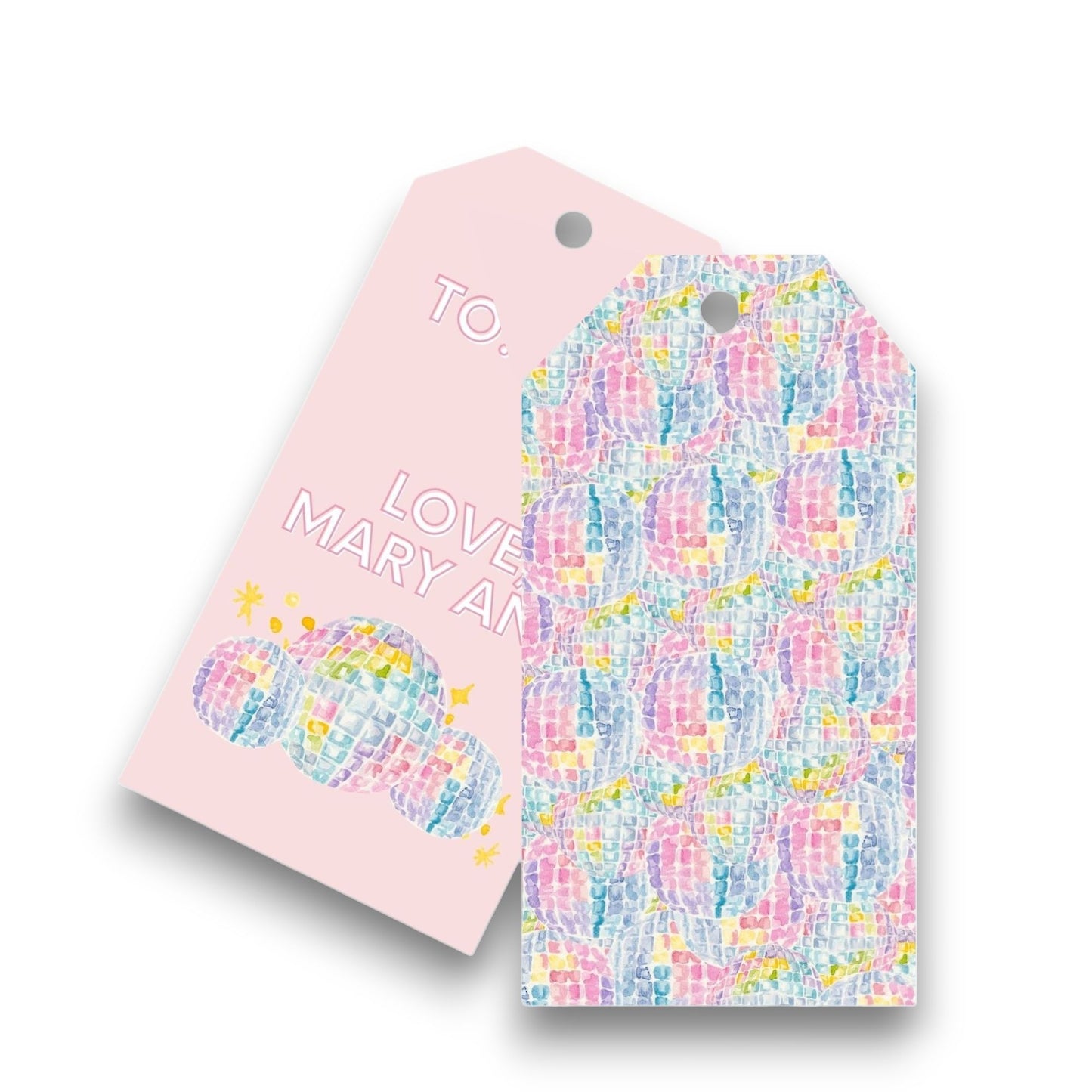 Meet Me at the Disco Ball Big Gift Tags
