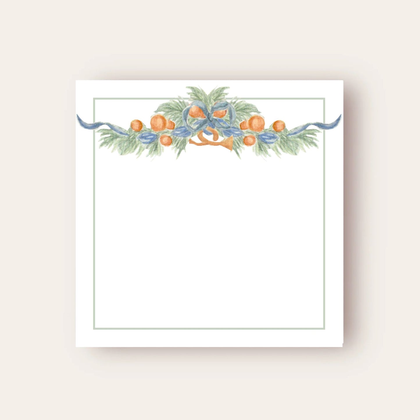 Orange Trumpet Swag Baby Chunk Notepad