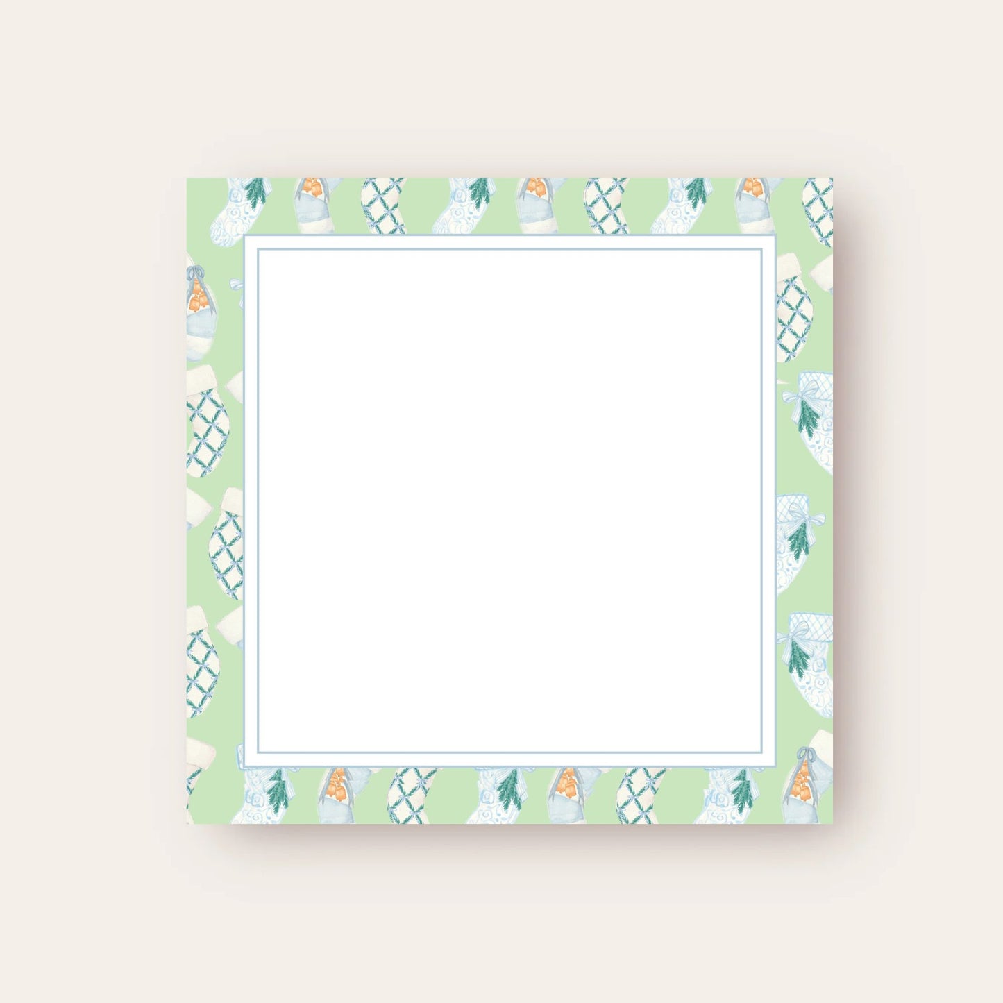 Sweet Stocking Baby Chunk Notepad (Blue Edition)