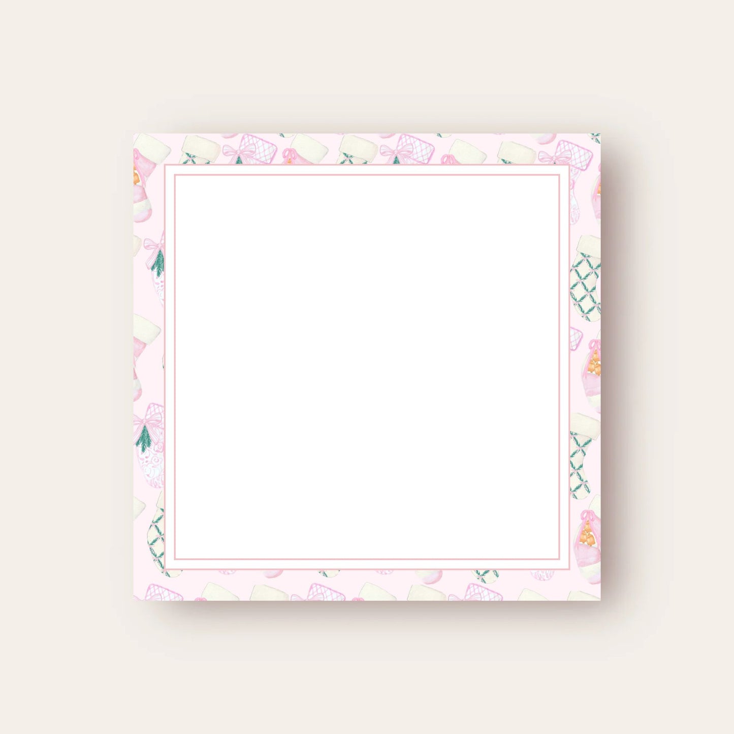 Sweet Stocking Baby Chunk Notepad (Pink Edition)