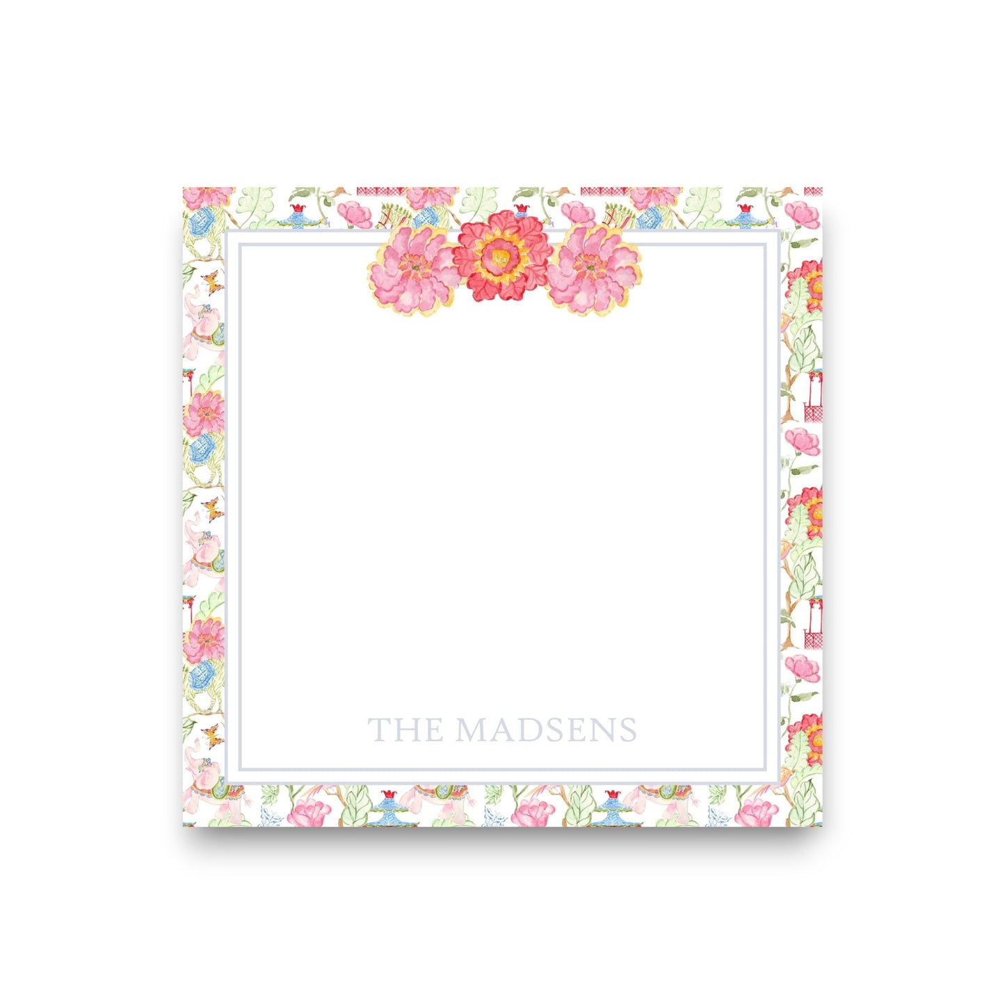 Mahjong Flowers Baby Chunk Notepad