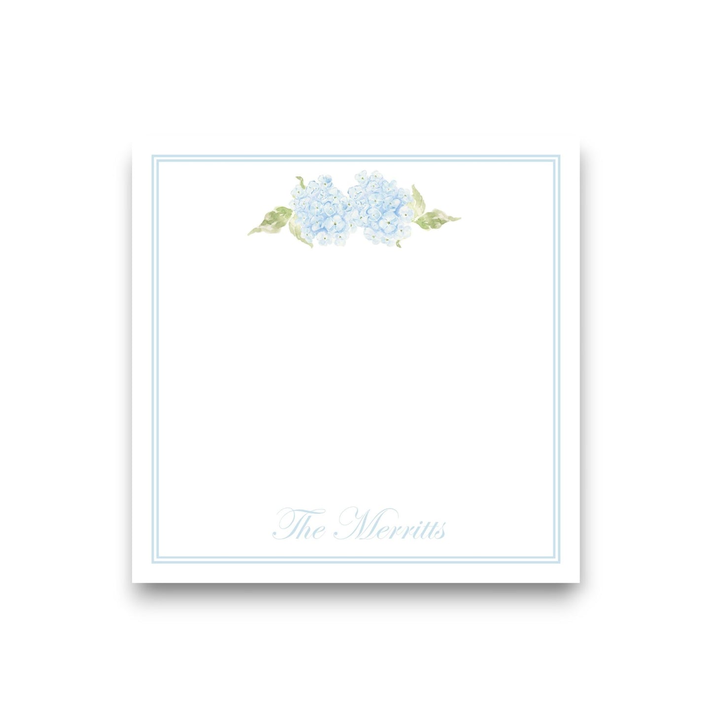 Hydrangea Cluster Baby Chunk Notepad