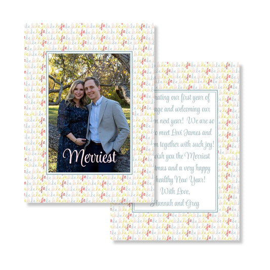 Falalalala Holiday Card