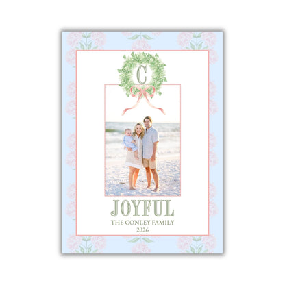 The Conley Wreath Holiday Card