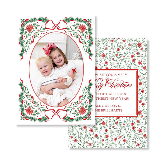 Cross Stitch Level Classic Holiday Card