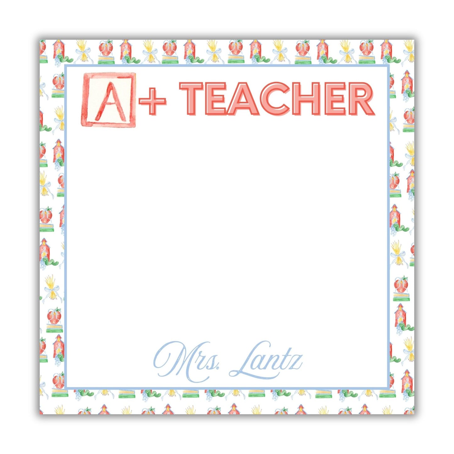 Teacher's Pet Big Chunky Notepad