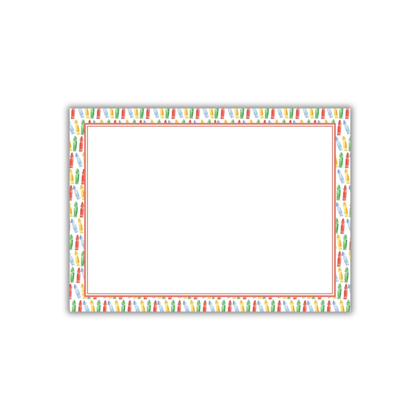 John's Crayons Stationery Set