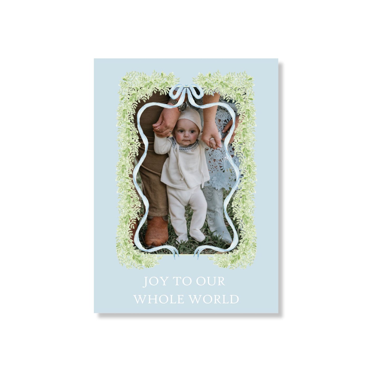 Joy to Our Whole World Holiday Card
