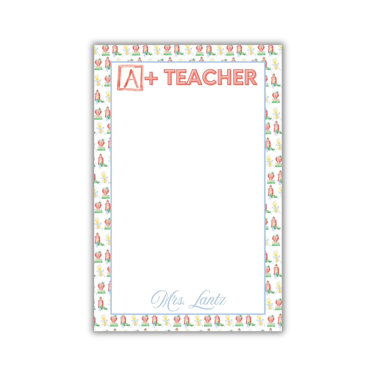 Teacher's Pet Skinny Chunk Notepad