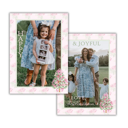 Loveshack, Fancy & Perfectly Pink Tree Holiday Card