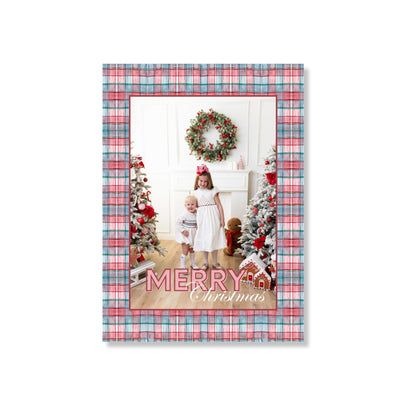 The Tartan Though Holiday Card