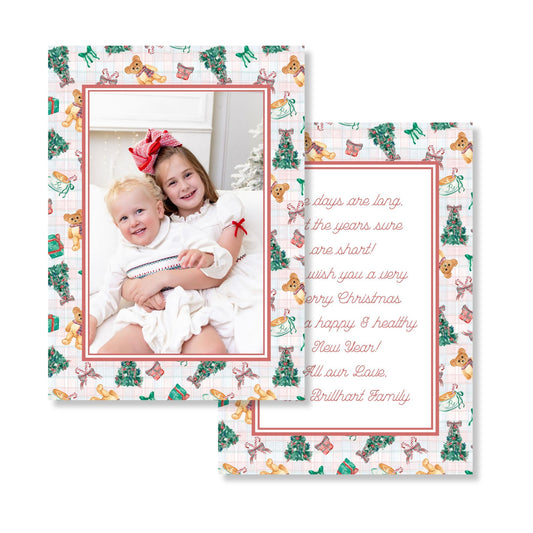 Ralph's Tartan Holiday Card