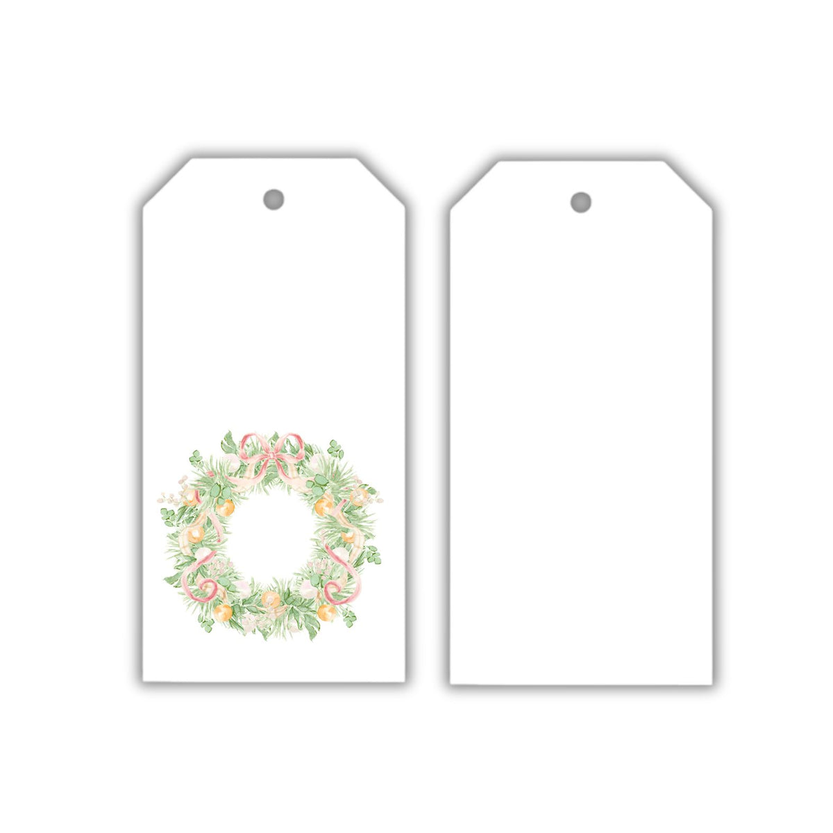 Beautiful Wreath Big Gift Tags