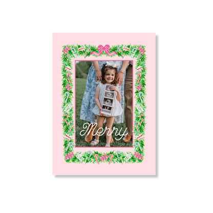 Libby's Diamond Garland Holiday Card
