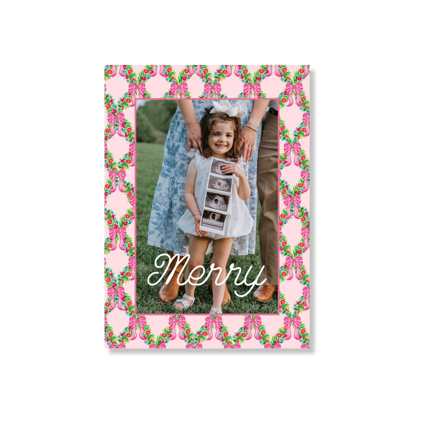 Libby's Candycane Garland Holiday Card