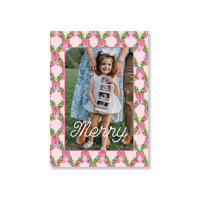 Libby's Candycane Garland Holiday Card