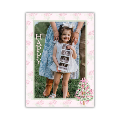 Loveshack, Fancy & Perfectly Pink Tree Holiday Card