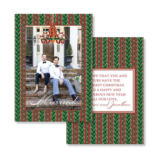 Ralph Lauren Chandelier Holiday Card