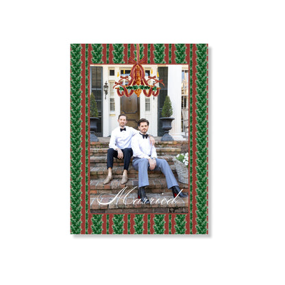 Ralph Lauren Chandelier Holiday Card