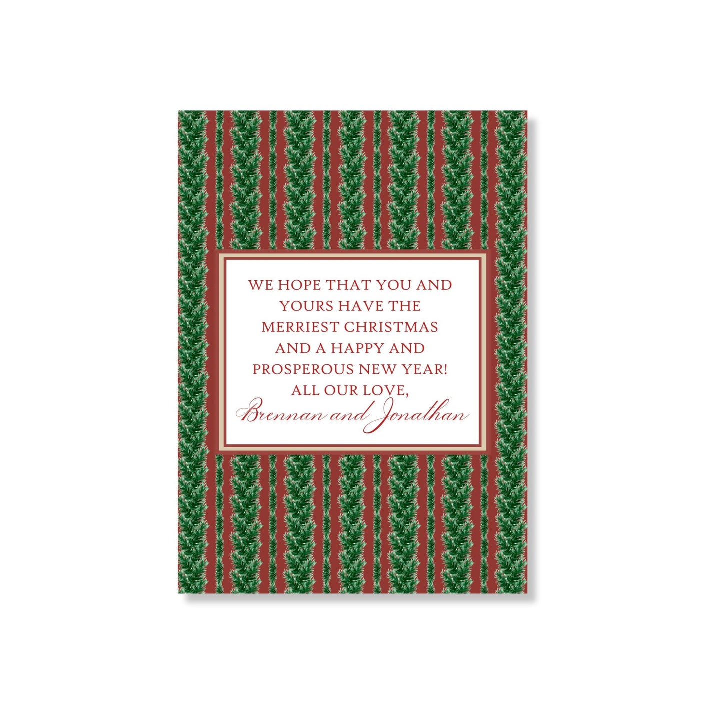Ralph Lauren Chandelier Holiday Card