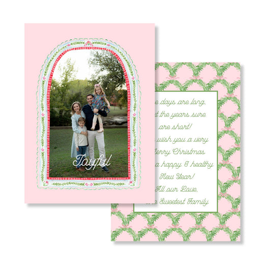 Simply Merry Holiday Card