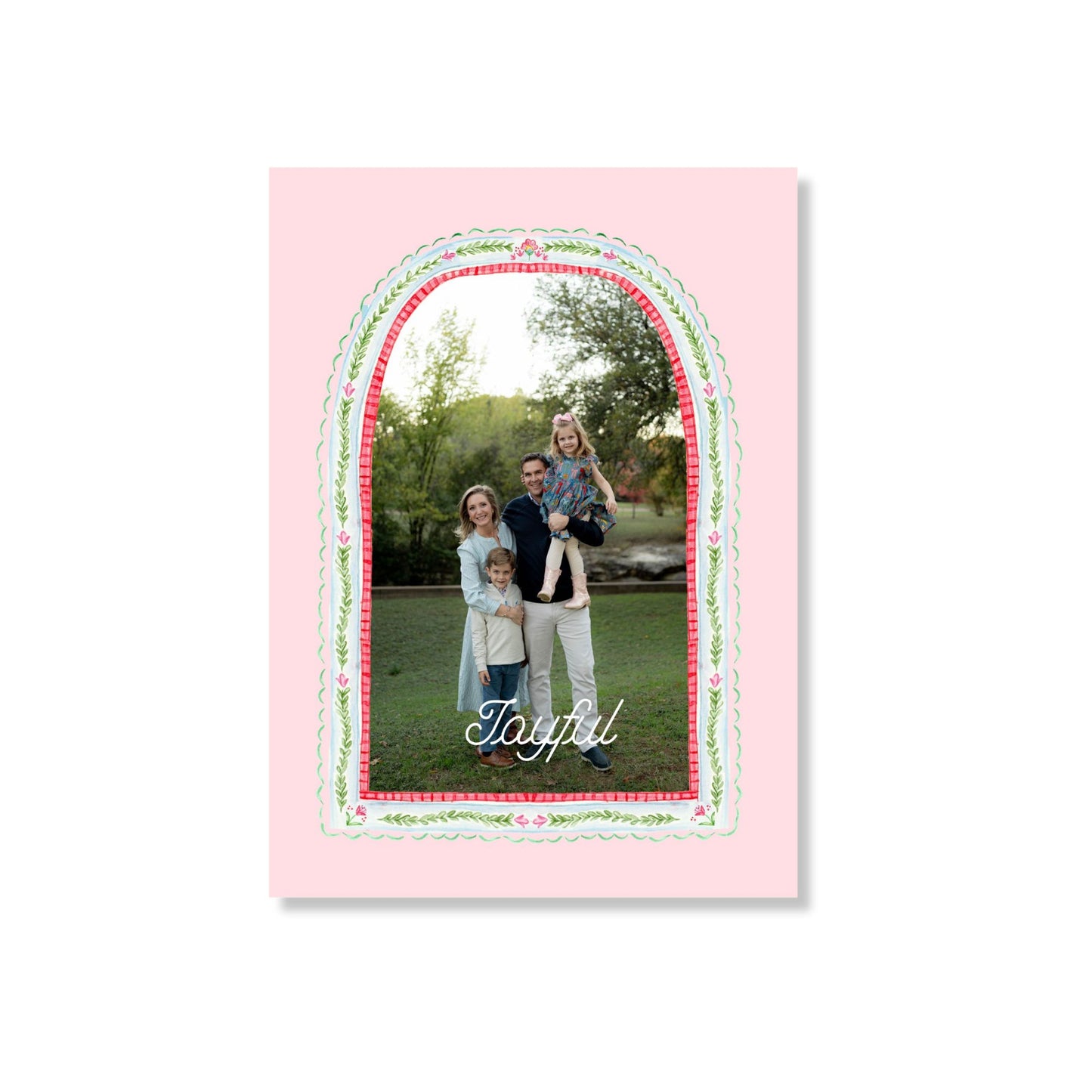 Simply Merry Holiday Card