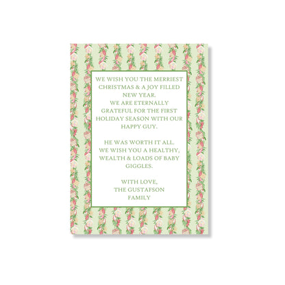 Pinky Promise, I Love Christmas Holiday Card