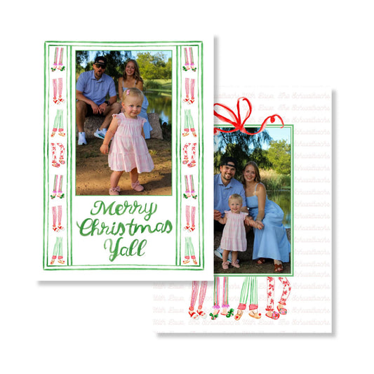 Pajama Party Holiday Card