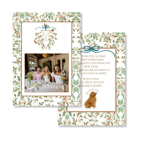 Hunter's Favorite Card Holiday Card