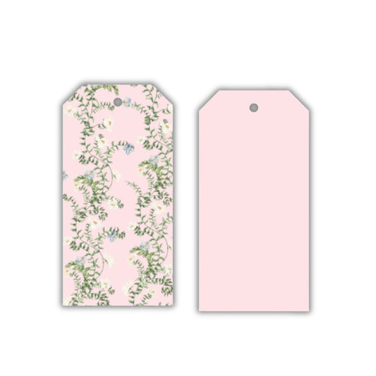 Beautiful Floral Vines Big Gift Tags