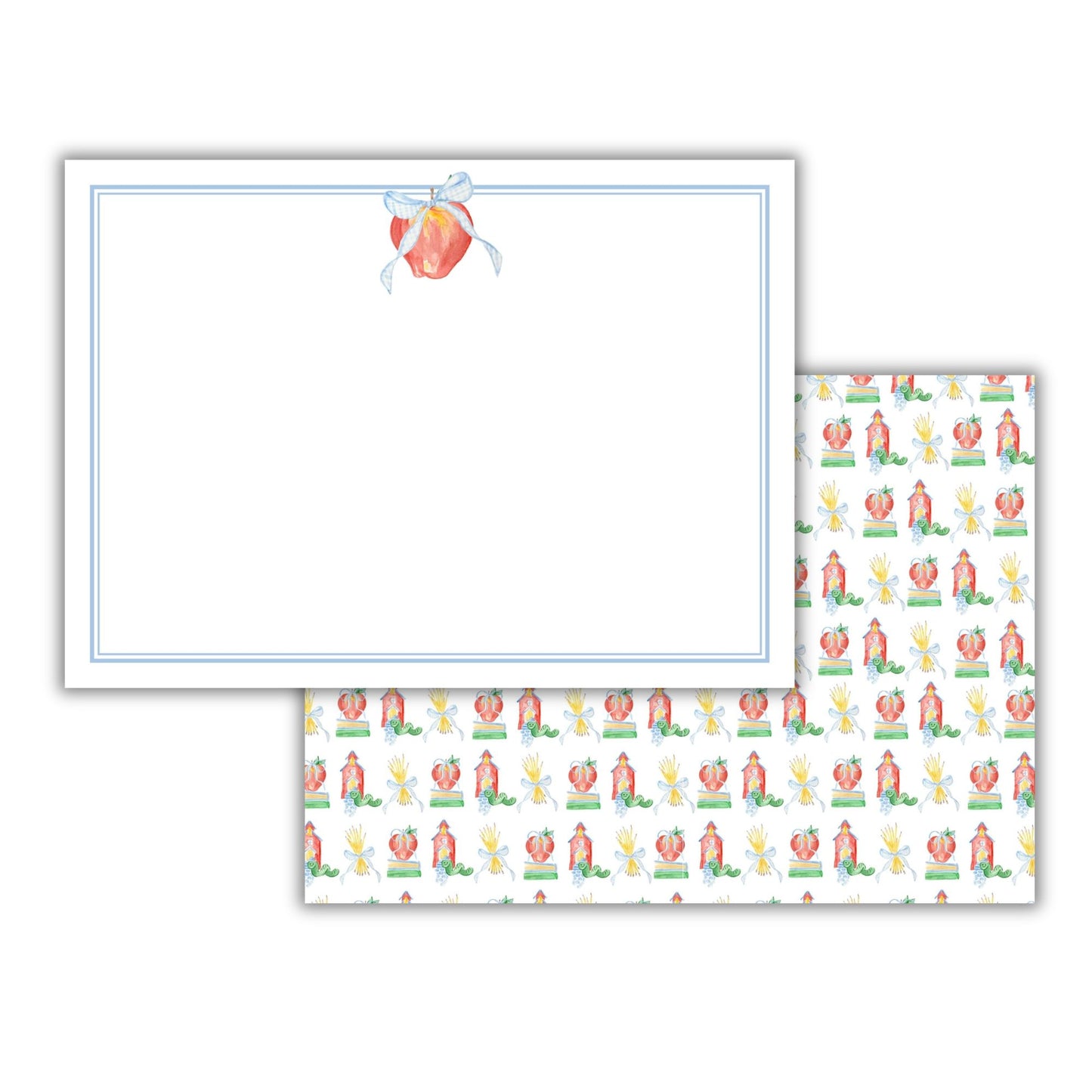 John's Apple Stationery Set