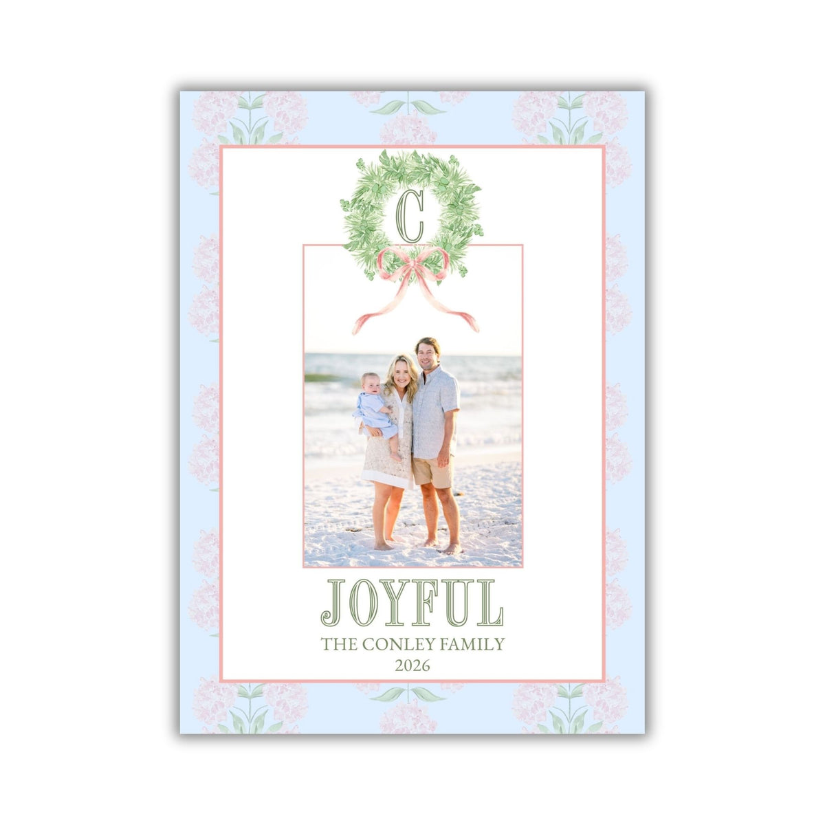 The Conley Wreath Holiday Card
