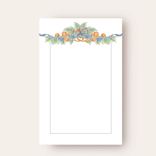 Orange Trumpet Swag Skinny Chunk Notepad